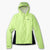 brooks high point jacket for women, yeloow and blue