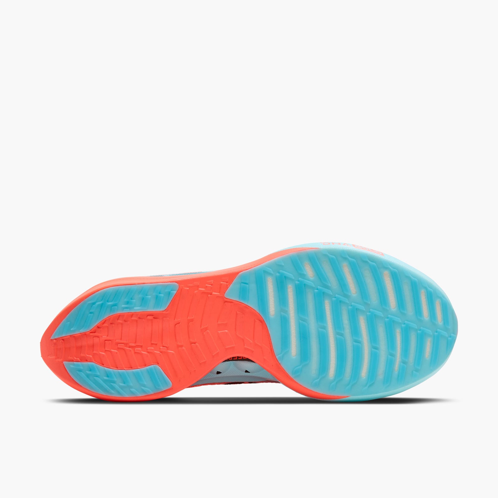 carbon plate sole on brooks hyperion elite 5, race day shoe for men and women, orange colour