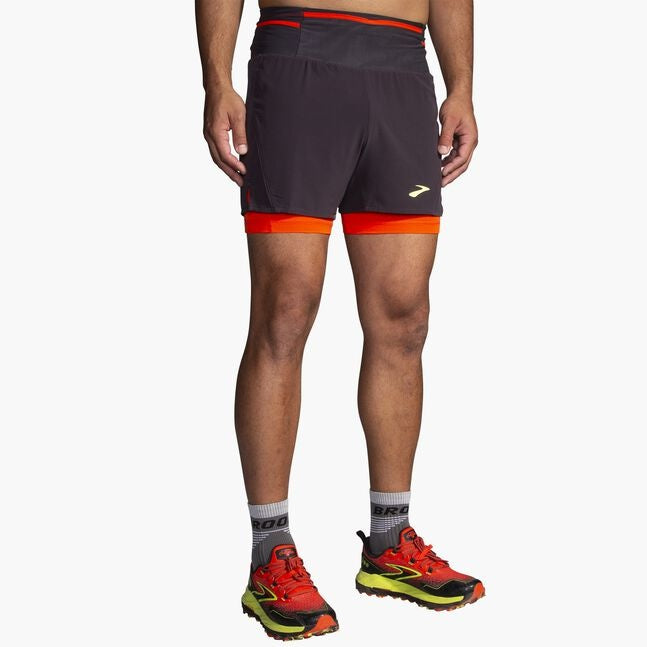 Brooks High Point Men's 5" 2-in-1 Short 2.0