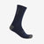 Navy castelli cycling sock made with soft merino wool