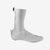 castelli aero race shoecover unisex, waterproof shoe cover for road cycling, white colour, side profile