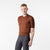 man wearing castelli espresso 2 jersey, clay colour
