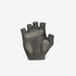 picture of castelli espresso unisex cycling glove in the light black colour on a white background