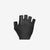 picture of castelli espresso unisex cycling glove in the light black colour on a white background