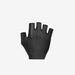 picture of castelli espresso unisex cycling glove in the light black colour on a white background
