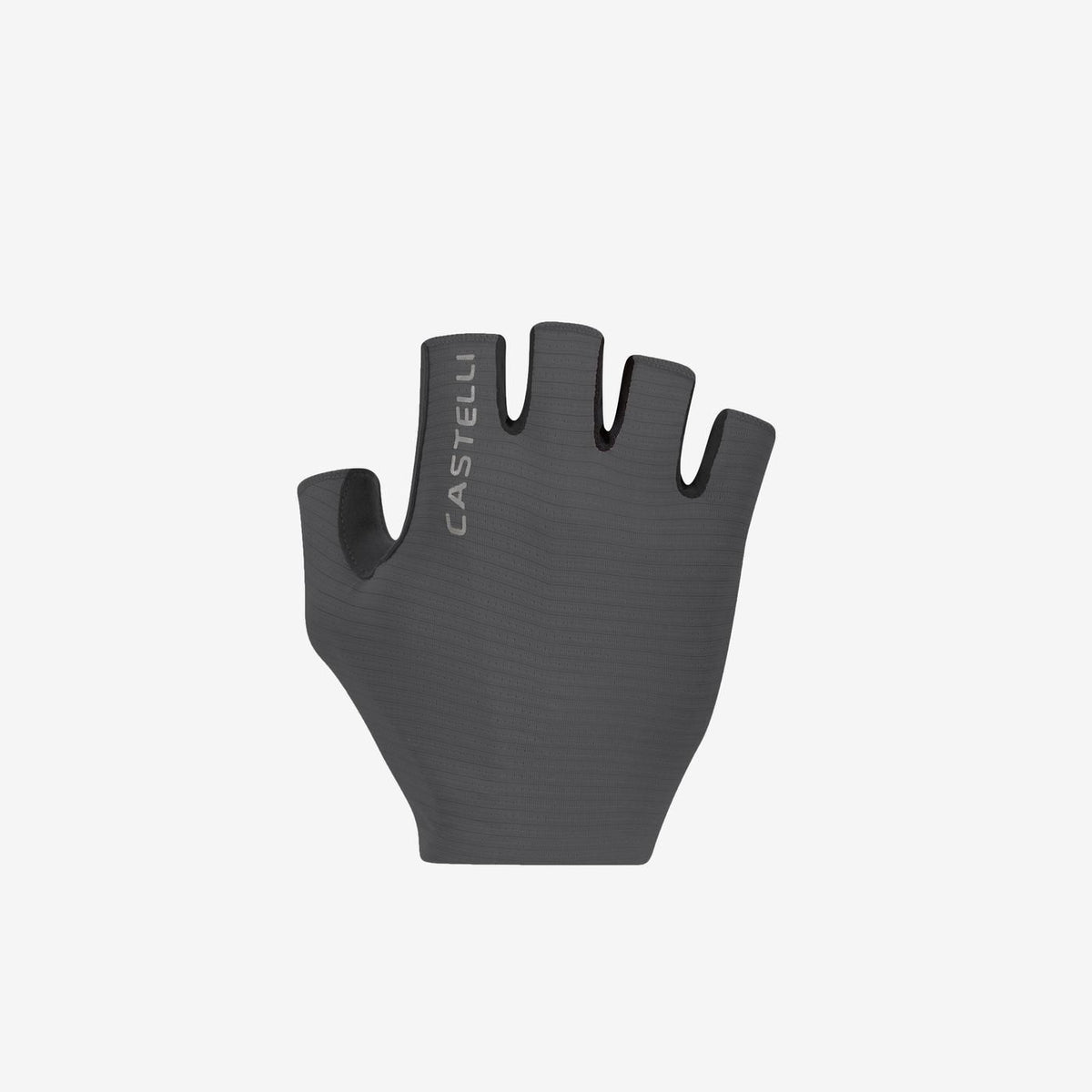 picture of castelli espresso unisex cycling glove in the grey colour on a white background