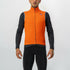 castelli all weather cycling vest, Perfetto RoS Red Orange