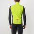 castelli squadra stretch vest yellow fluro