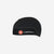 castelli summer skullcap for all gender, lightweight, breathable hat for underneath a helmet, black hat on a white background with castelli logo