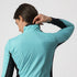castelli unlimited puffy jacket for woment turquoise