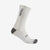 White castelli cycling sock made with soft merino wool