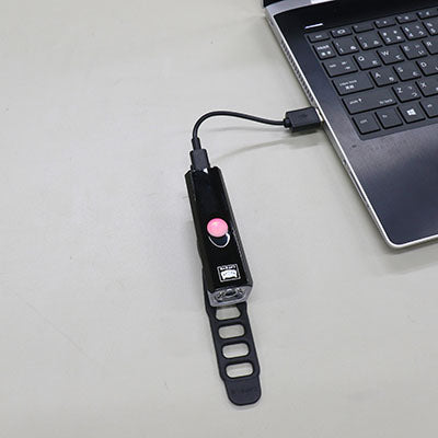 How to charge the Cateye bike lights from laptop