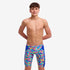 swim jammers waist 28 for boys, funky trunks