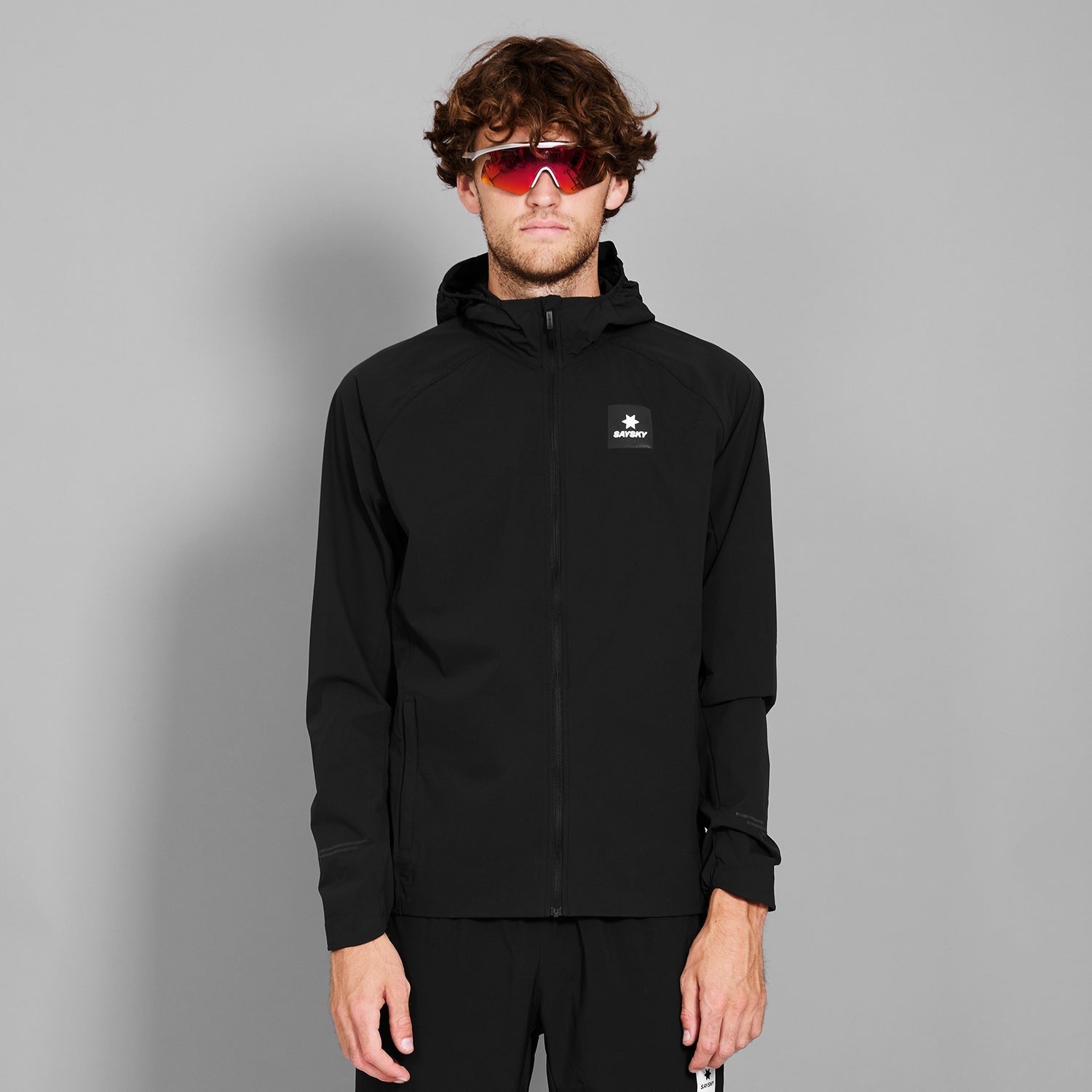 SAYSKY Men's Clean Pace Hooded Jacket