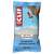 clif energy bar, blueberry almond crisp flavour, light blue wrapping detail