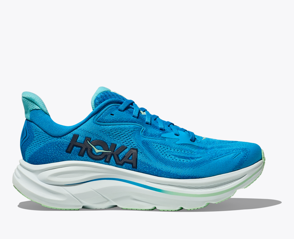 Hoka Clifton 10 Running Shoe For Men Blue Colour