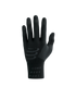 compressport 3D thermo glove, insulating warm running glove, black colour, back hand of glove with logo and weave details