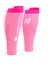 compressport R2 3.0 calf sleeves, offering a high level of muscle support and reduced muscle inflammation and vibration. picture of light pink pair.