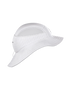 compressport stayfresh ice bob hat, white running bucket hat with ventilation and sun protection, side of hat