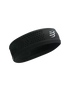 Thin sports headband from compressport, in black
