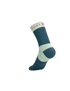 Compressport blue and teal sock heel and bottom