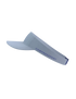 compressport visor for all gender, race orientated visor with adjustable headband for sun protection, lavender colour with purple logo, side view