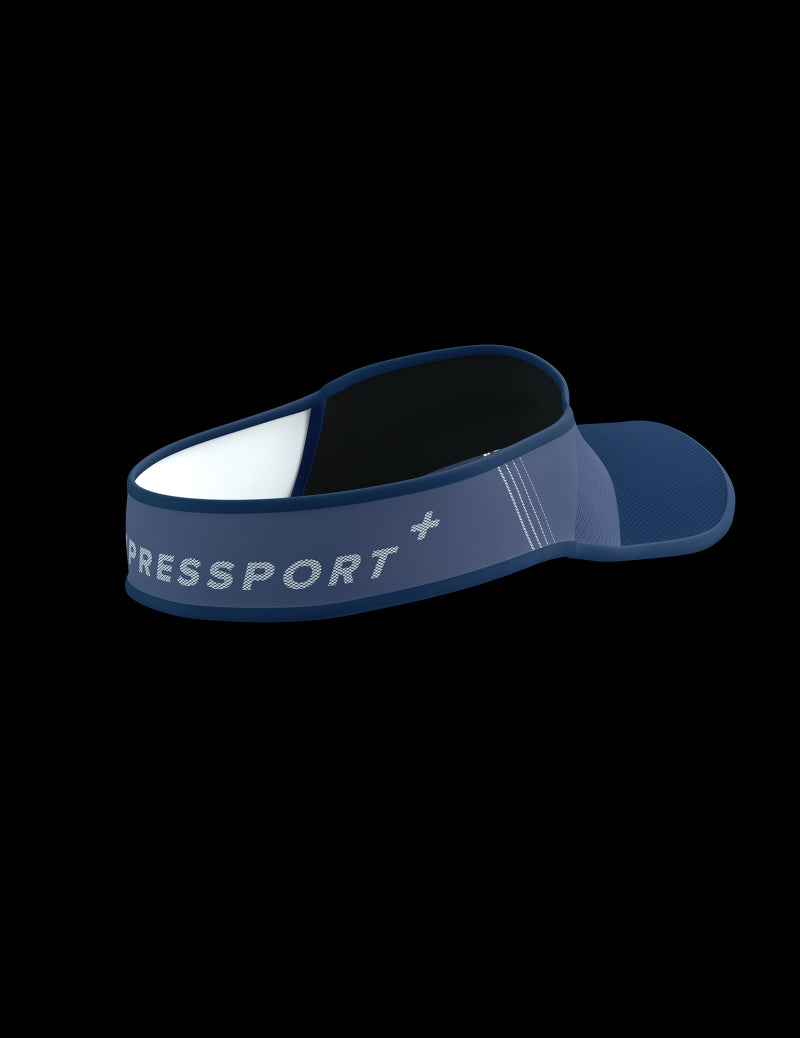 compressport visor ultralight blues back