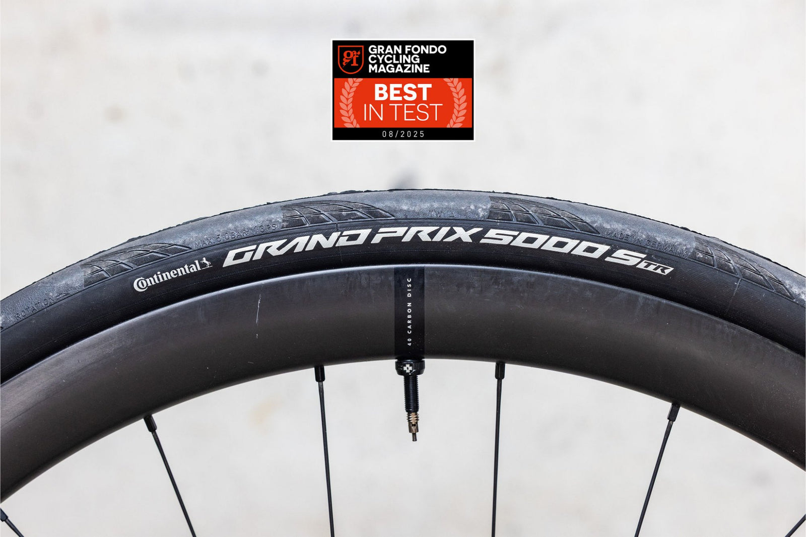 Continental Grand Prix 5000S Tubeless Ready Tyre - Foldable Blackchili Compound