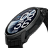coros pace 4 pro, smart running watch with gps features, black with nylon strap, close up of watch face 