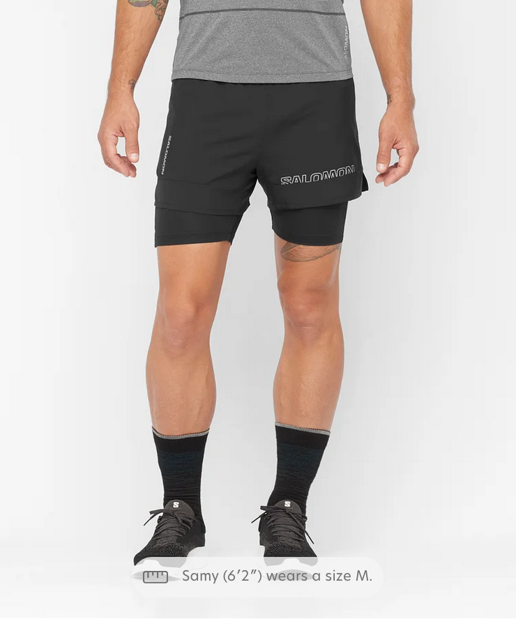 Salomon Cross 2 in1 Short Mens