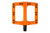 Deity deftrap mtb pedal orange