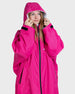 dryrobe Advance Long Sleeve Pink / Light Grey warm up after cold water swim