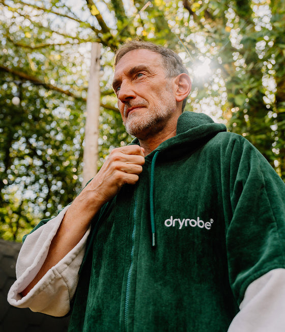 dryrobe Full-Zip Organic Towel Robe