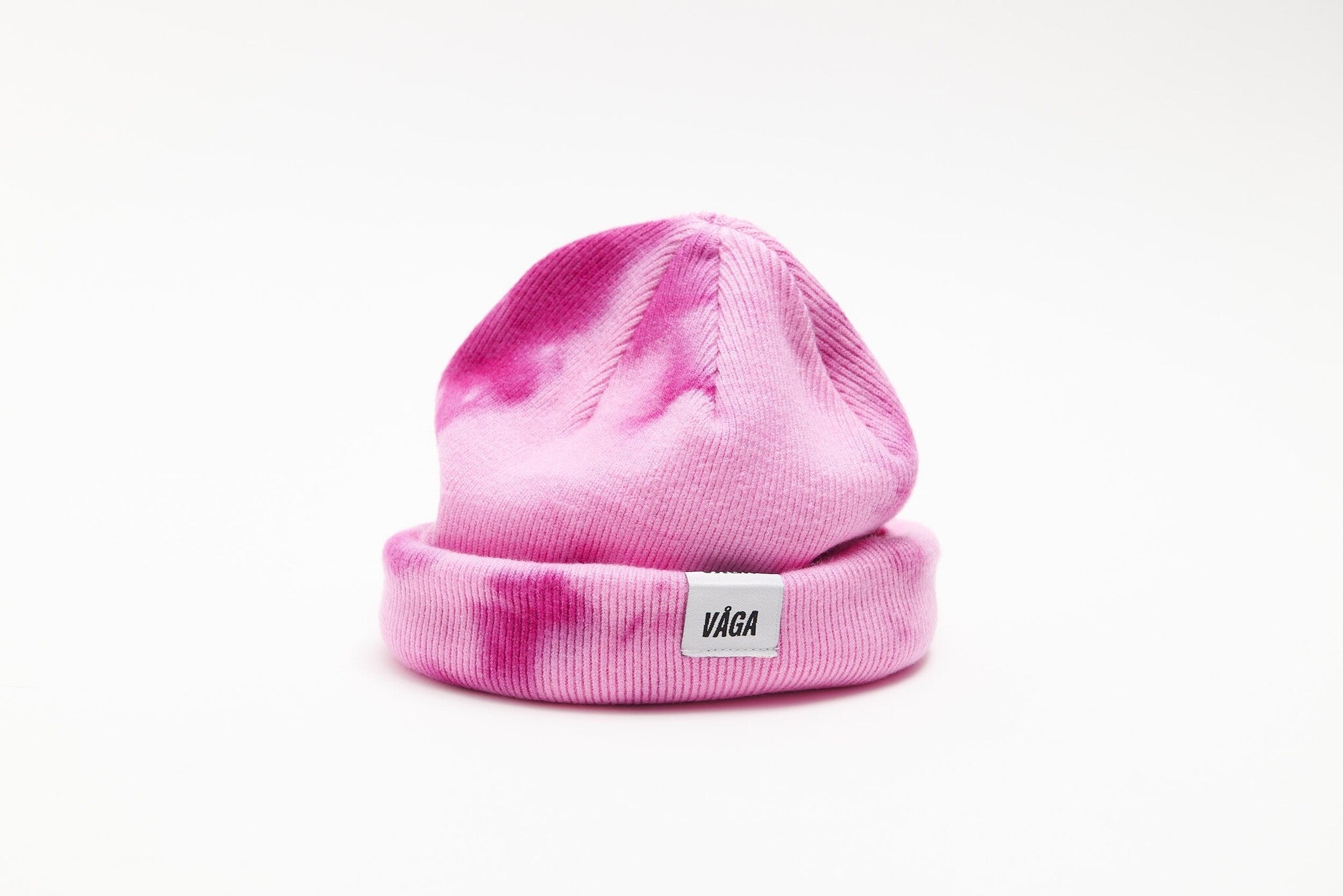 VAGA Fine Ribbed Tie Dye Beanie