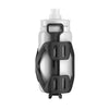 elite ambo reversible bottle cage with a 180° rotatable cage and height/angle adjustability. Black colour.