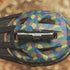 exposure lights joystick 18, torch mounted on top of helmet from above