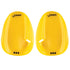 finis agility hand paddle floating yellow