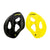 Finis Iso Swim Paddles, black and yellow, small size with one dot