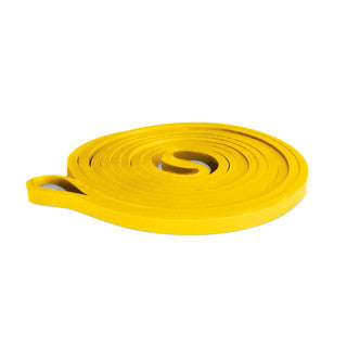 Yellow resistance loop for strength training, extra light for 3-7kg