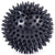 fitnessmad spikey massage ball black