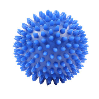 fitnessmad spikey massage ball blue