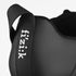 fizik transiro hydra cycling shoes, breathable triathlon fast transition cycling shoe, white with black heel and strap, close up of heel strap