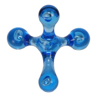 Fitness Mad Trigger Point 4-Way H Massager Blue