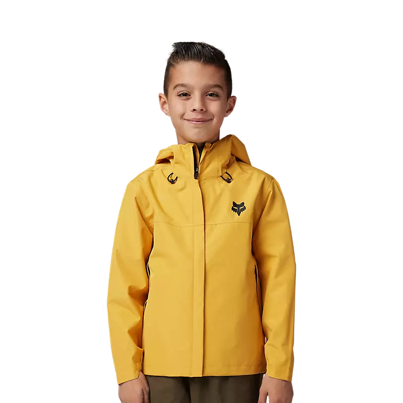 fox waterproof mtb jacket for youths