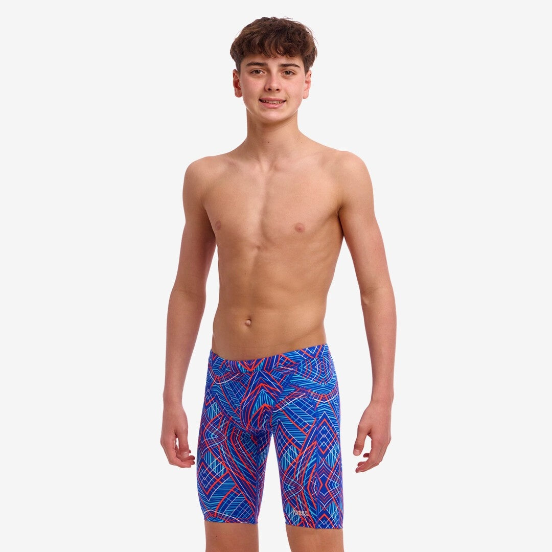 swim jammers, waist 26 for boys from funky trunks
