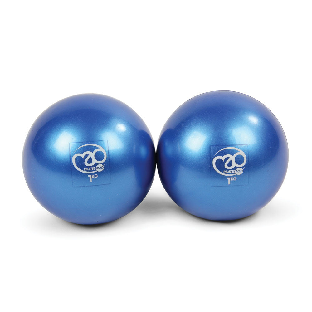 Fitness Mad Soft Pilates Weights 1kg x 2