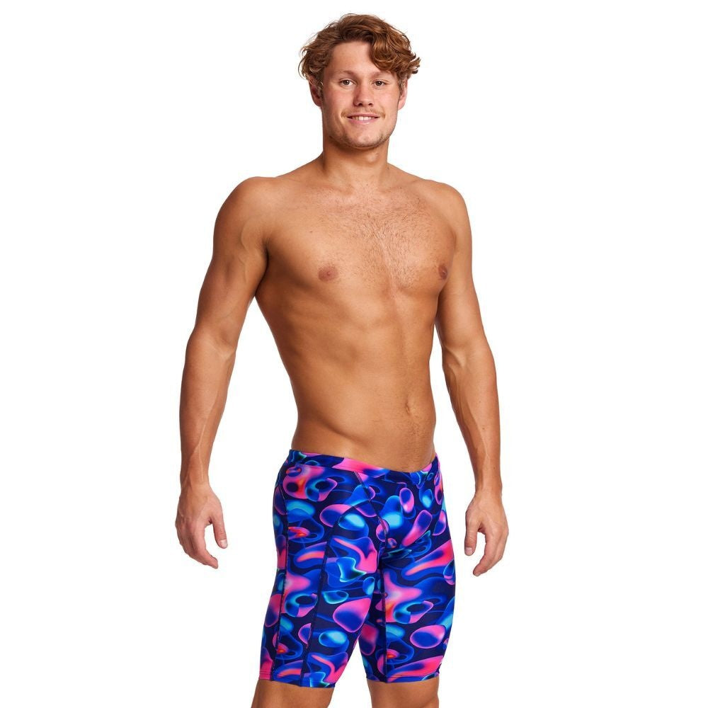 Funky Trunks Waist 38 Men's Training  Jammers Holo Gram