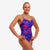 funkita diamond back swimsuit for women, blue and pink colour