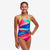 funkita diamond back swimsuit for girls, pattern lost ocean