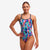 funkita period proof swimwear for women, pattern tickle torture, style diamond back